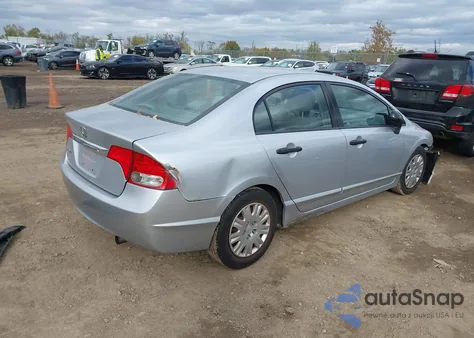 2010 Honda Civic Vp z USA, uszkodzony, nr VIN 2HGFA1F32AH561152